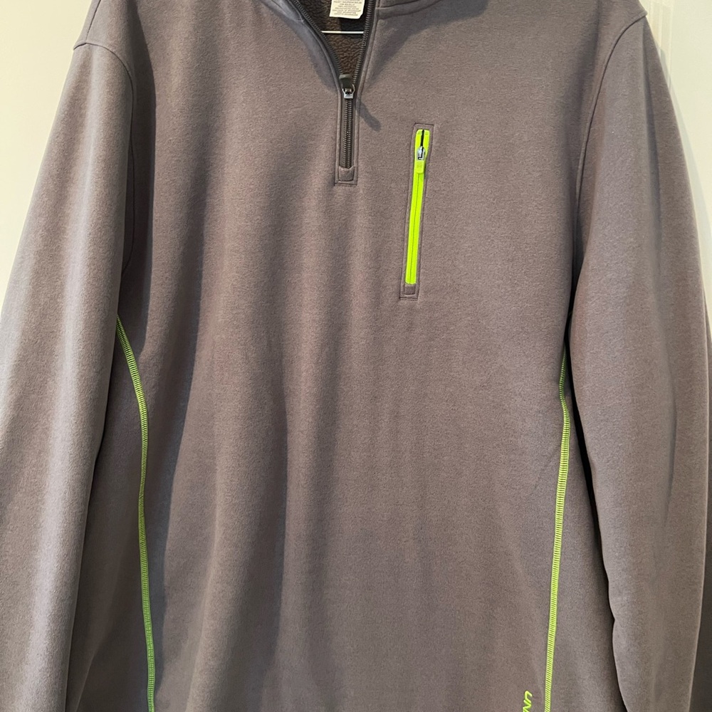 Men’s Under Armour Gray and Neon Green Men's Jacket